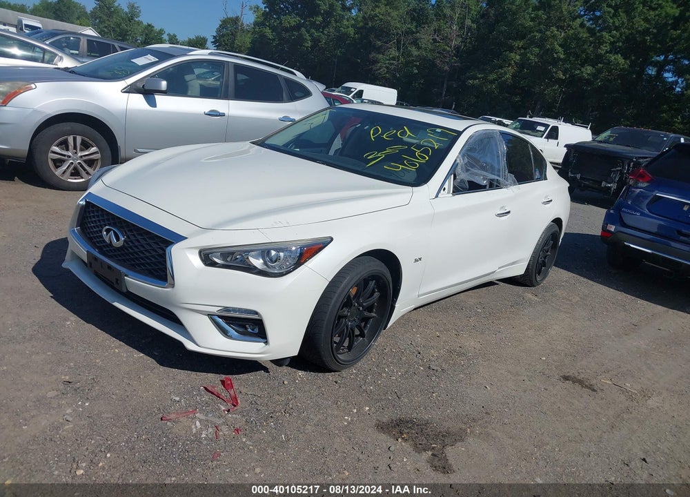 2018 INFINITI Q50 3.0T LUXE VIN: JN1EV7AR7JM610617