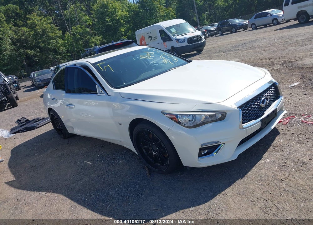 2018 INFINITI Q50 3.0T LUXE VIN: JN1EV7AR7JM610617