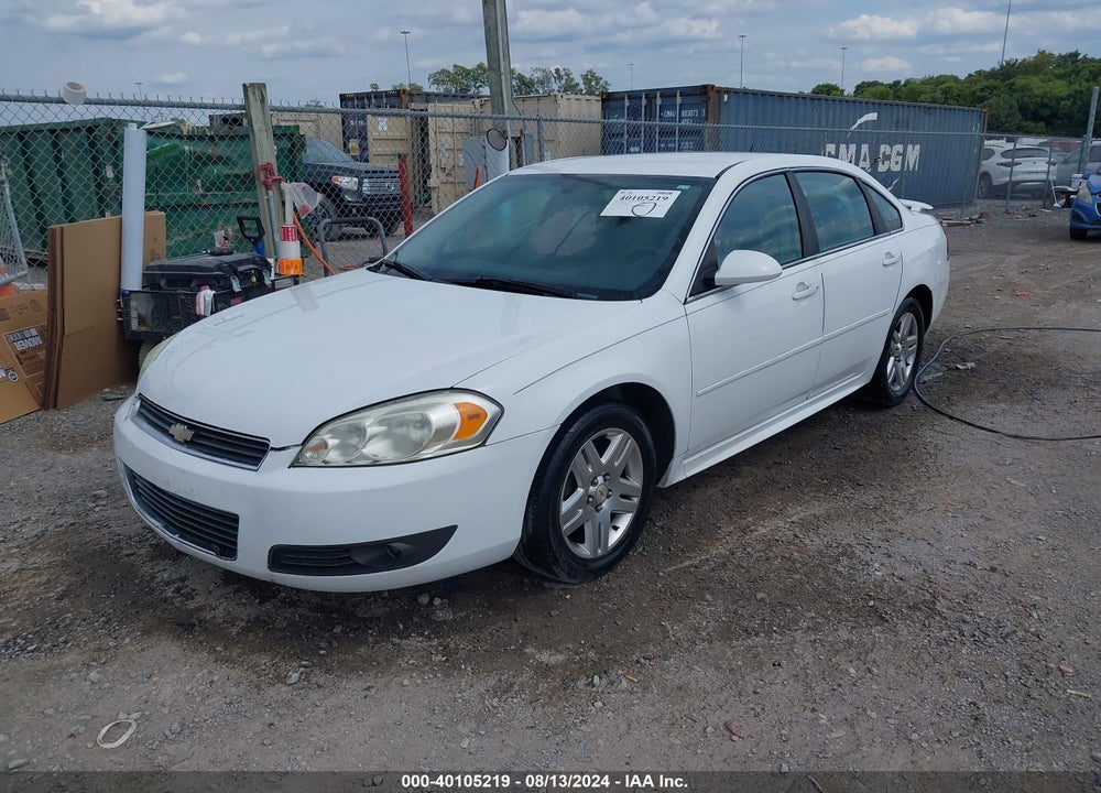 2011 CHEVROLET IMPALA LT VIN: 2G1WG5EK9B1104063