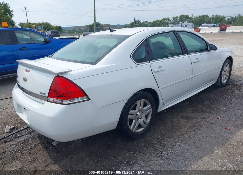 2011 CHEVROLET IMPALA LT VIN: 2G1WG5EK9B1104063