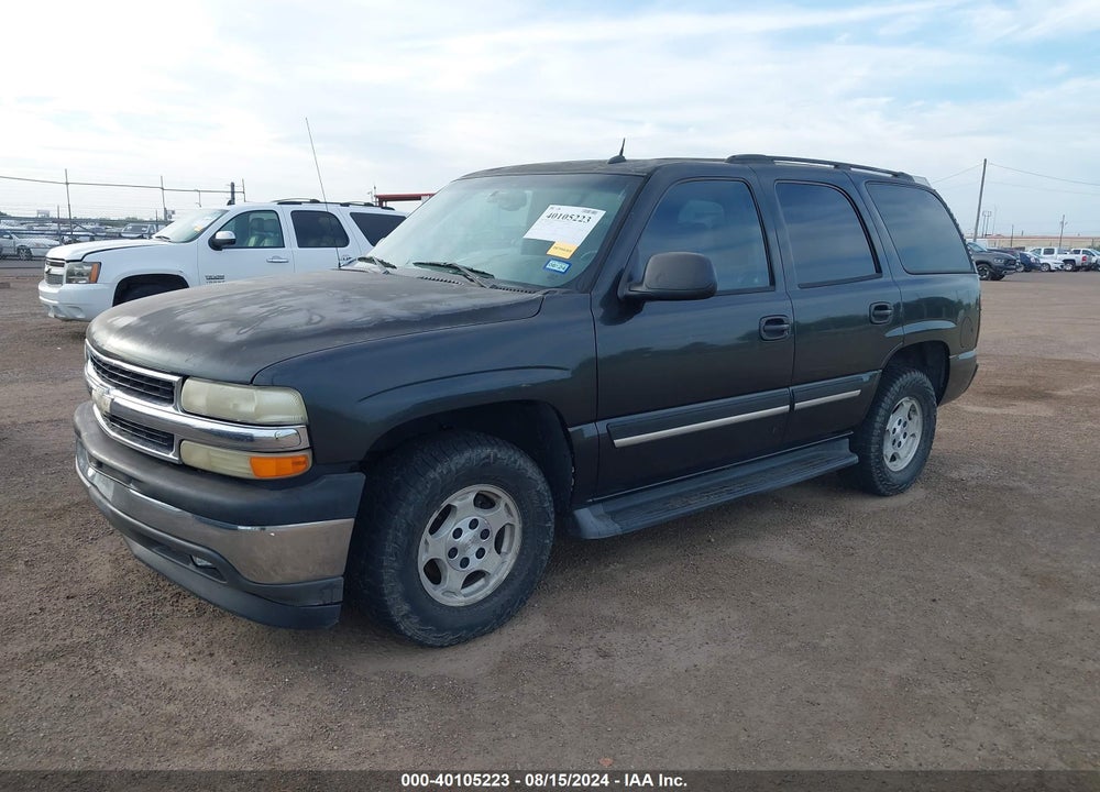 2005 CHEVROLET TAHOE LS VIN: 1GNEC13V75R239551
