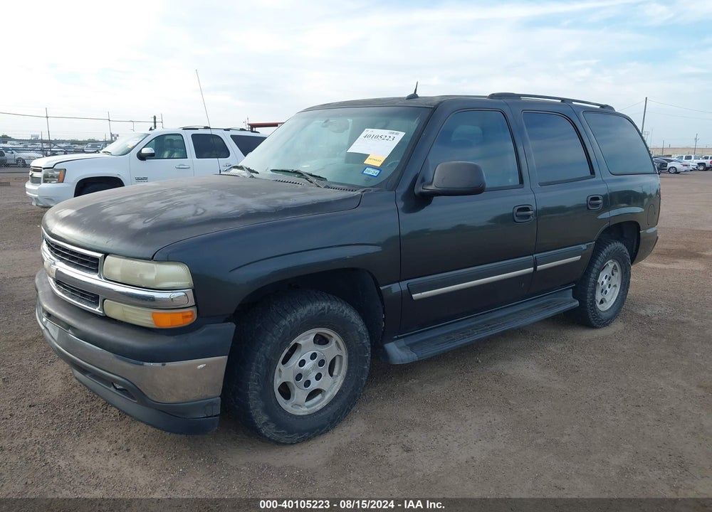2005 CHEVROLET TAHOE LS VIN: 1GNEC13V75R239551