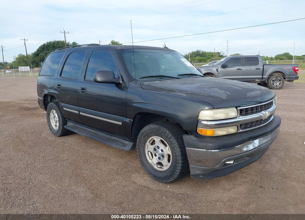 2005 CHEVROLET TAHOE LS VIN: 1GNEC13V75R239551