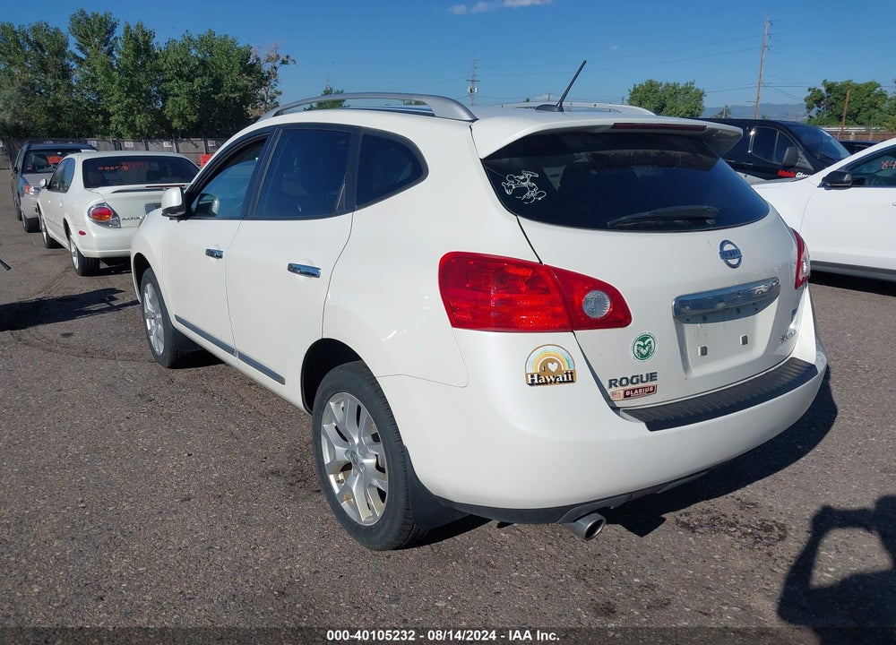 2012 NISSAN ROGUE SV W/SL PKG VIN: JN8AS5MV1CW353855