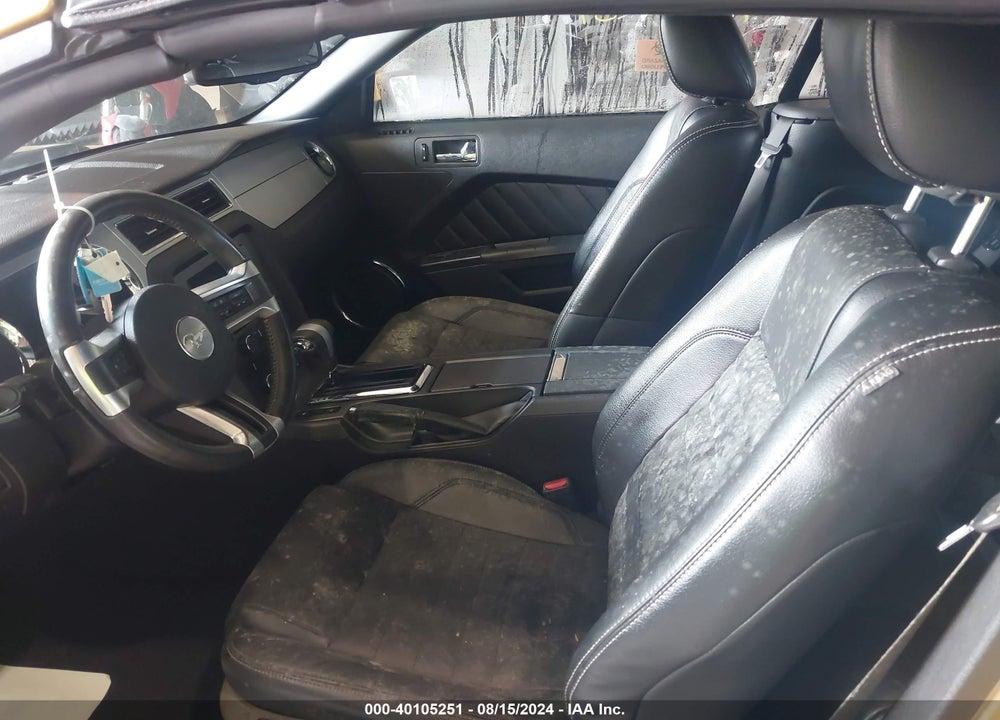2010 FORD MUSTANG V6/V6 PREMIUM VIN: 1ZVBP8EN0A5124858