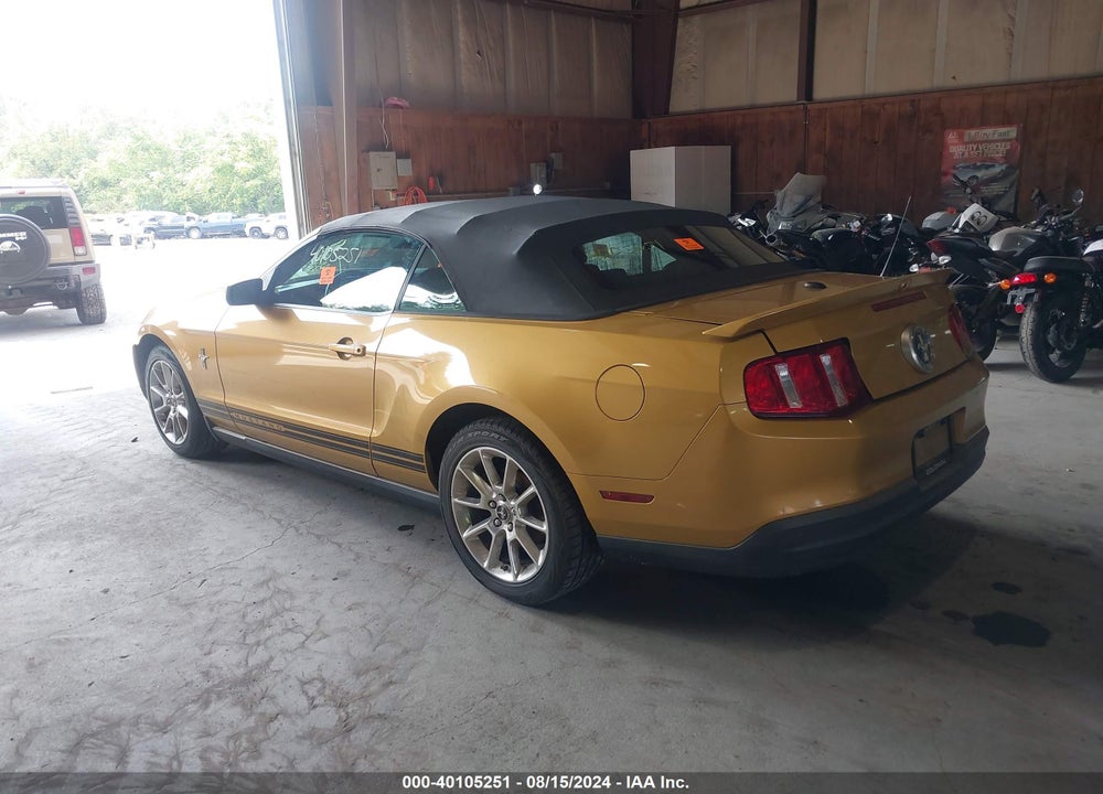 2010 FORD MUSTANG V6/V6 PREMIUM VIN: 1ZVBP8EN0A5124858