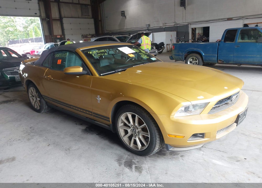 2010 FORD MUSTANG V6/V6 PREMIUM VIN: 1ZVBP8EN0A5124858
