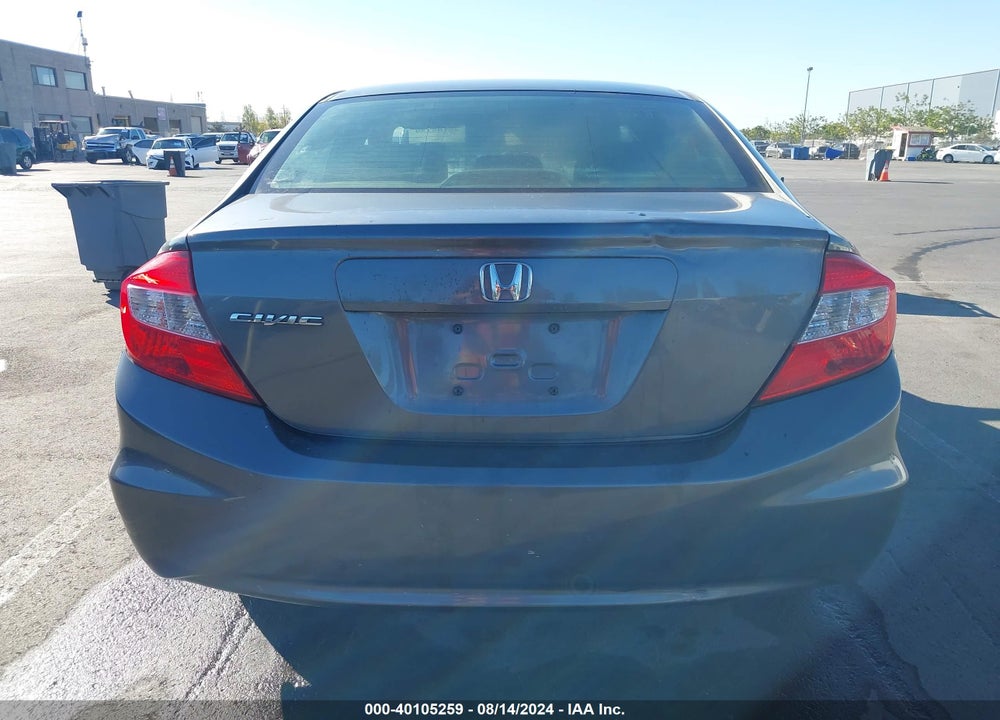 2012 HONDA CIVIC LX VIN: 2HGFB2F50CH330936