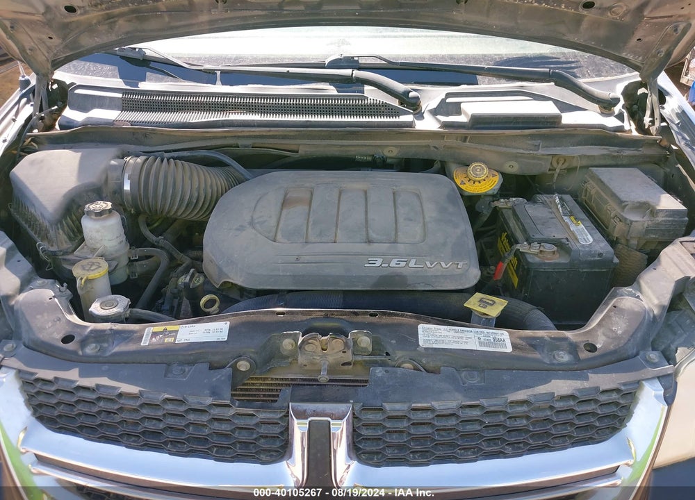 2014 DODGE GRAND CARAVAN VIN: 2C4RDGCG0ER267701