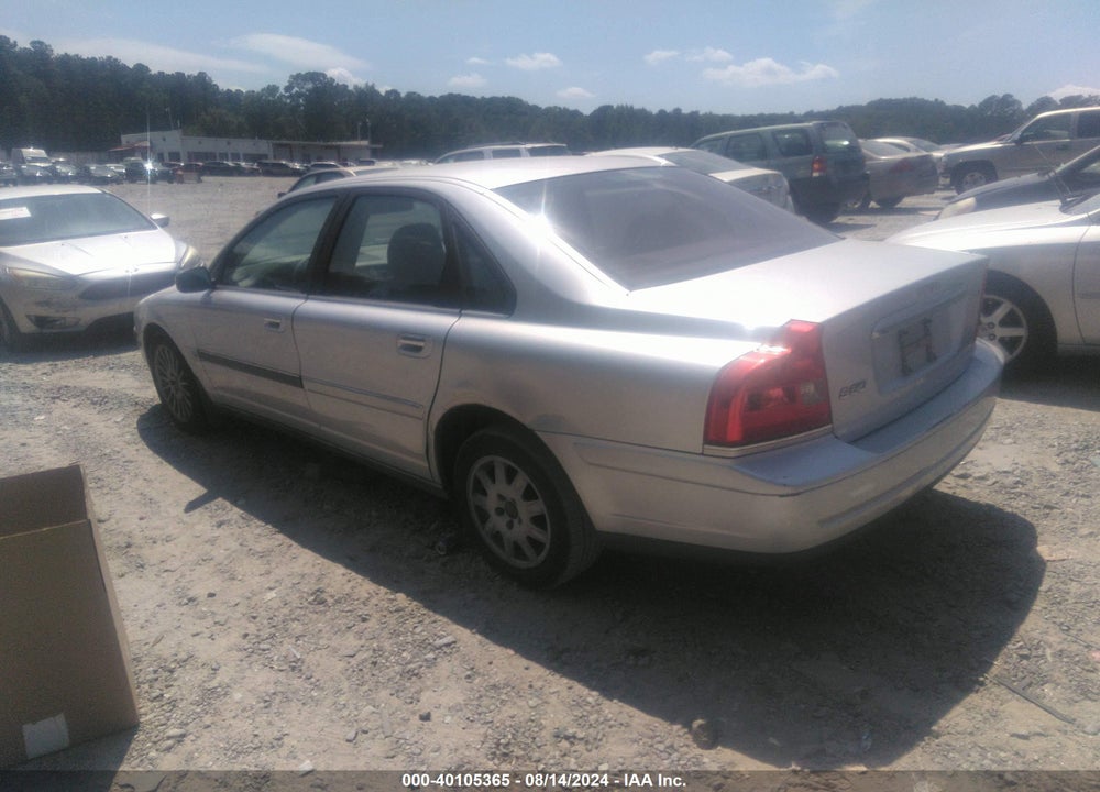 2004 VOLVO S80 2.5T VIN: YV1TS59H541378032