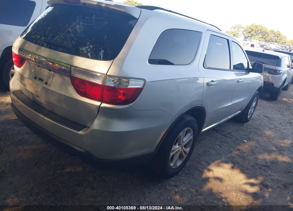 2011 DODGE DURANGO VIN: 1D4RD2GG5BC717010