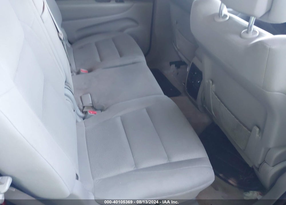 2011 DODGE DURANGO VIN: 1D4RD2GG5BC717010