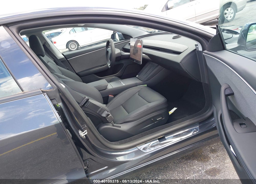 2024 TESLA MODEL 3 REAR-WHEEL DRIVE VIN: 5YJ3E1EA0RF742466