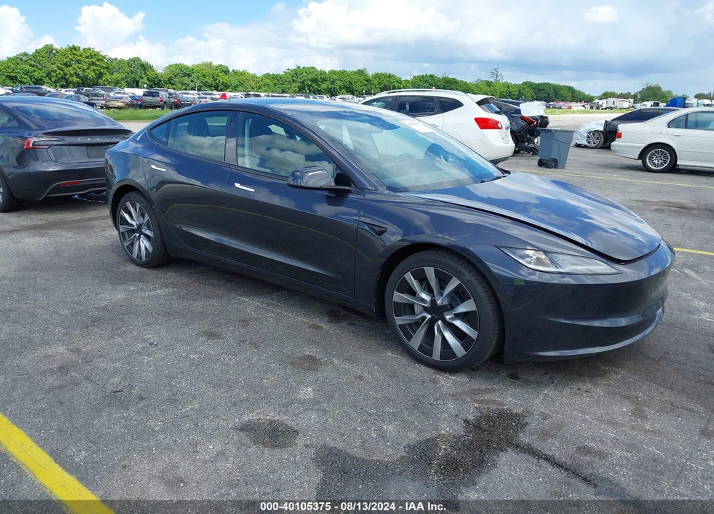 2024 TESLA MODEL 3 REAR-WHEEL DRIVE VIN: 5YJ3E1EA0RF742466