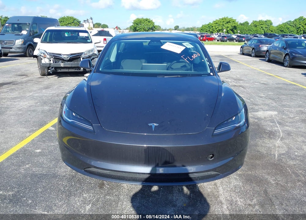 2024 TESLA MODEL 3 REAR-WHEEL DRIVE VIN: 5YJ3E1EAXRF735539