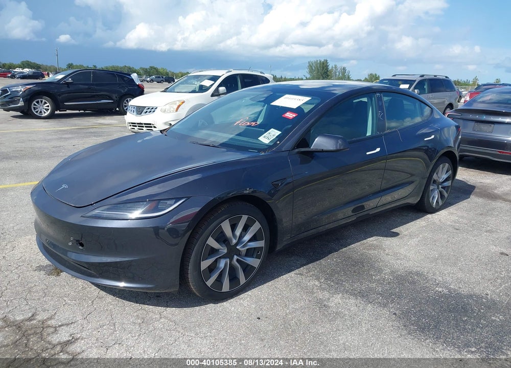 2024 TESLA MODEL 3 REAR-WHEEL DRIVE VIN: 5YJ3E1EA5RF752703
