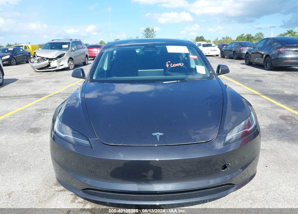 2024 TESLA MODEL 3 REAR-WHEEL DRIVE VIN: 5YJ3E1EA5RF752703