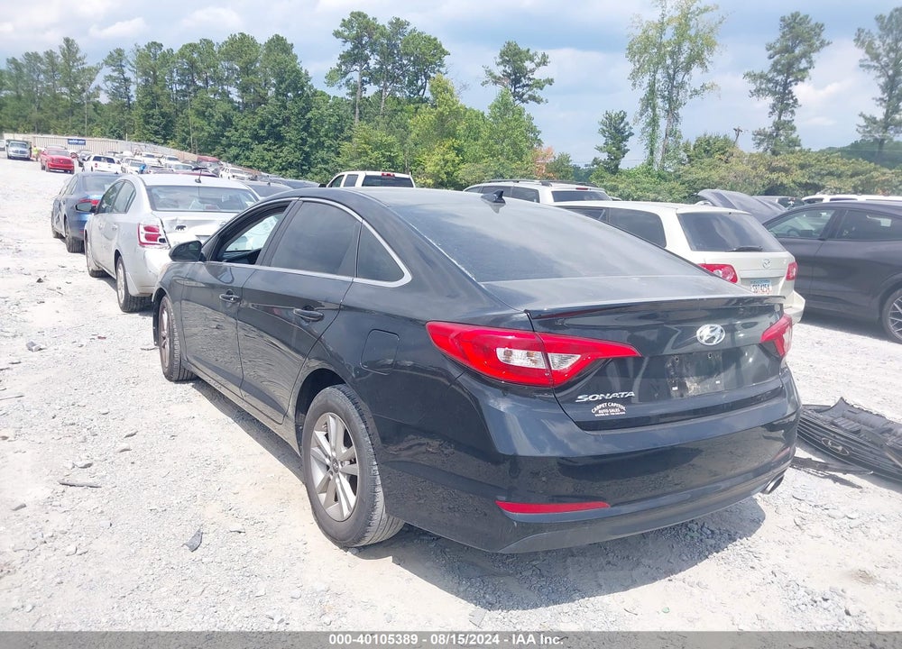 2016 HYUNDAI SONATA SE VIN: 5NPE24AF5GH328117