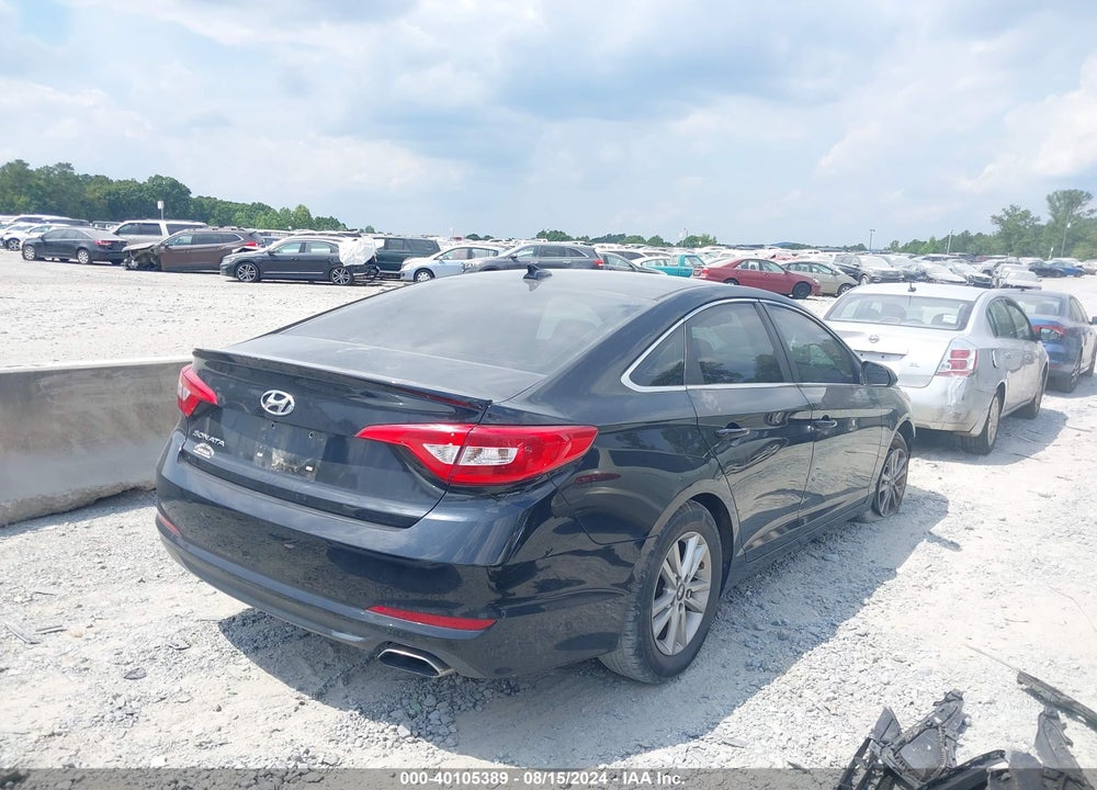 2016 HYUNDAI SONATA SE VIN: 5NPE24AF5GH328117