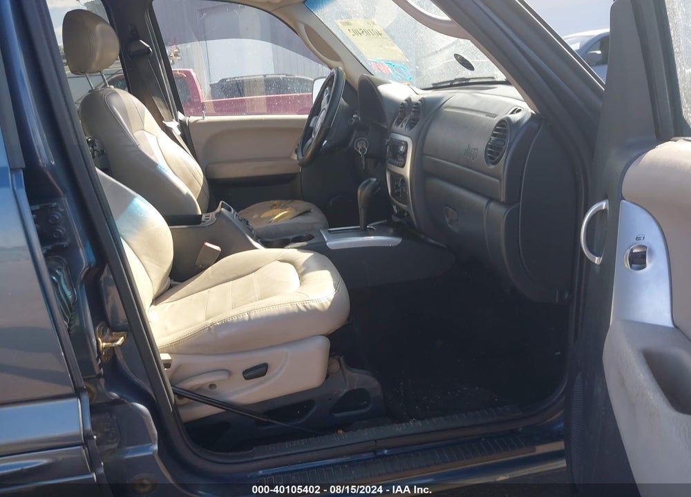 2002 JEEP LIBERTY LIMITED EDITION VIN: 1J4GL58KX2W327668