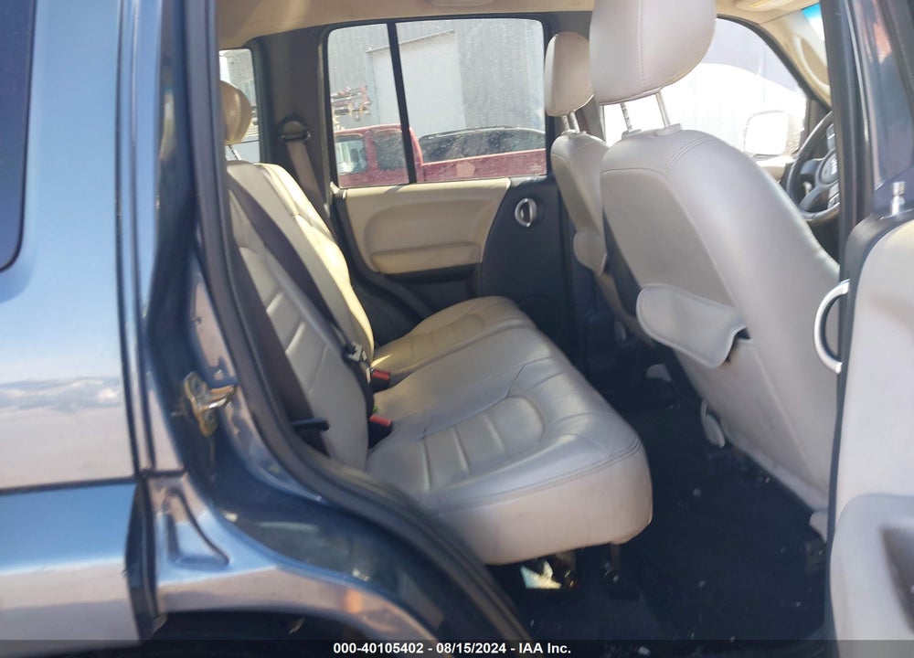 2002 JEEP LIBERTY LIMITED EDITION VIN: 1J4GL58KX2W327668