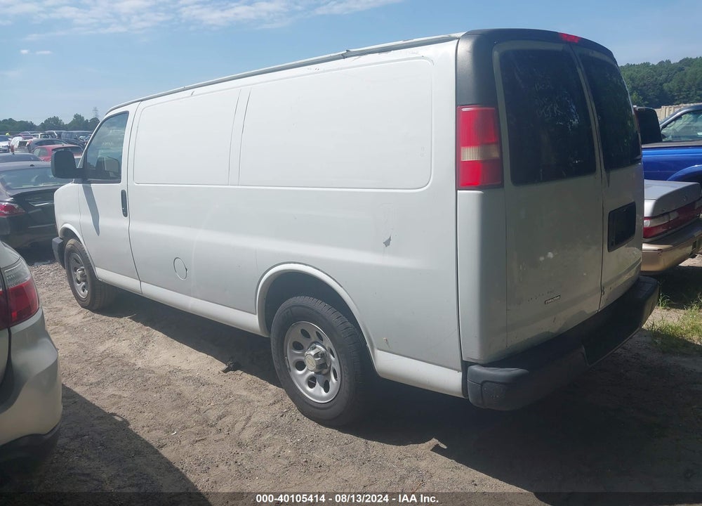 2012 CHEVROLET EXPRESS 1500 WORK VAN VIN: 1GCSGAFX5C1121152