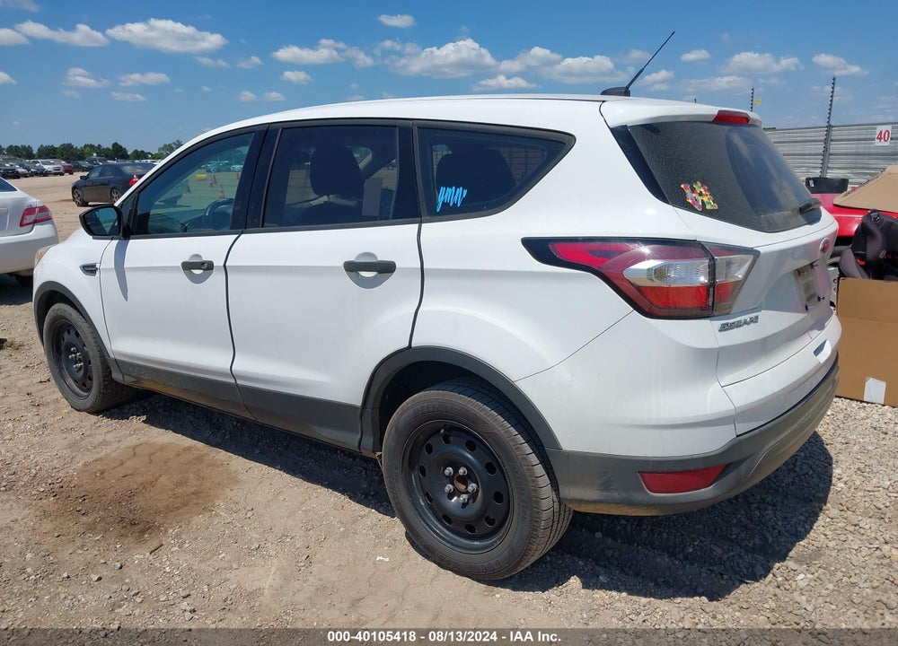 2017 FORD ESCAPE S VIN: 1FMCU0F75HUA20248