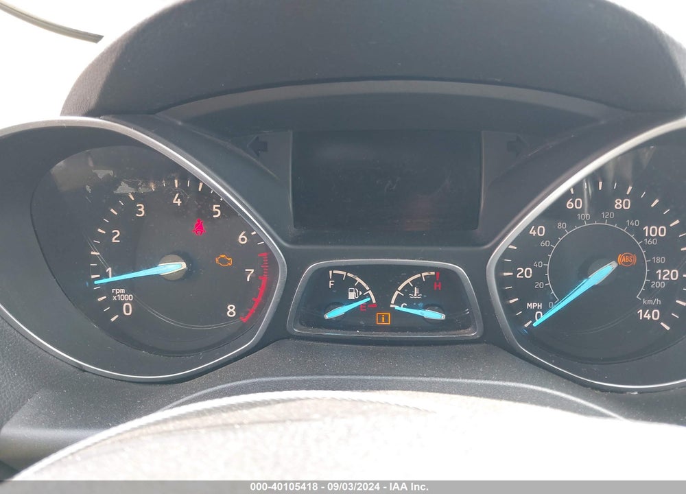 2017 FORD ESCAPE S VIN: 1FMCU0F75HUA20248