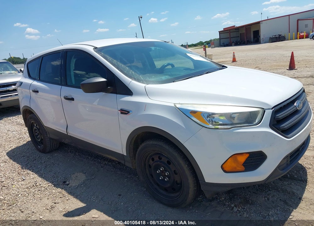 2017 FORD ESCAPE S VIN: 1FMCU0F75HUA20248