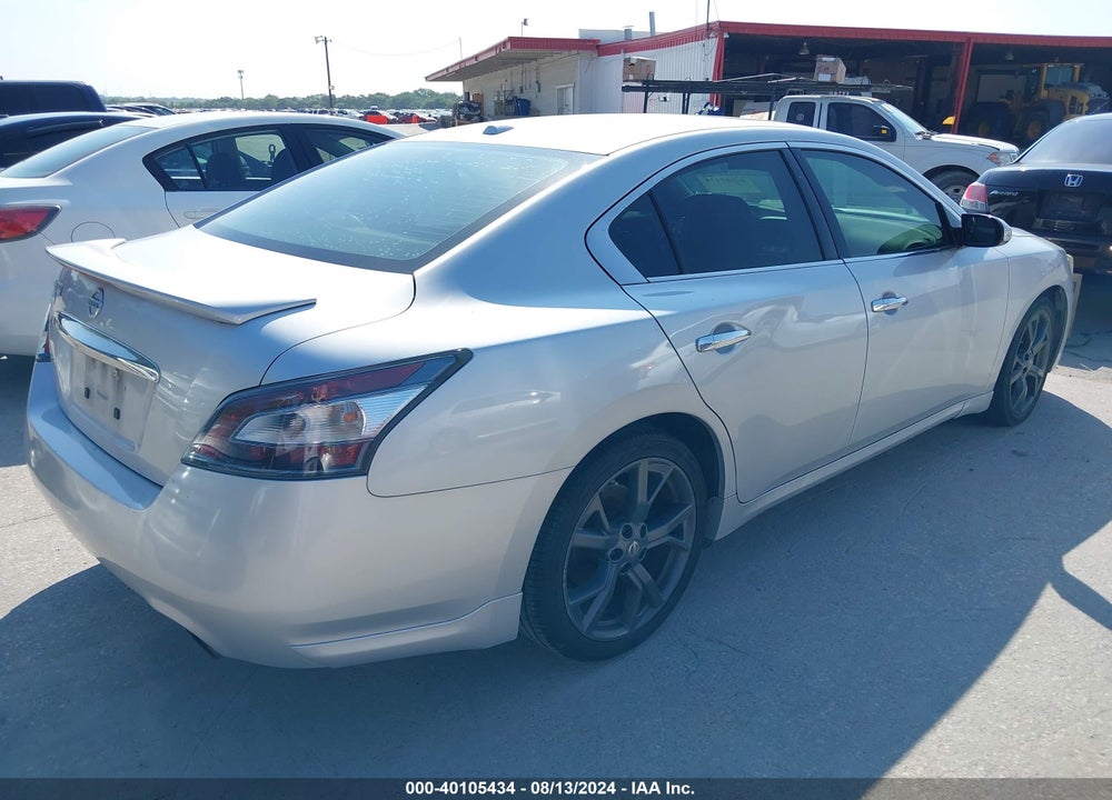 2014 NISSAN MAXIMA 3.5 S/3.5 SV VIN: 1N4AA5AP9EC474518