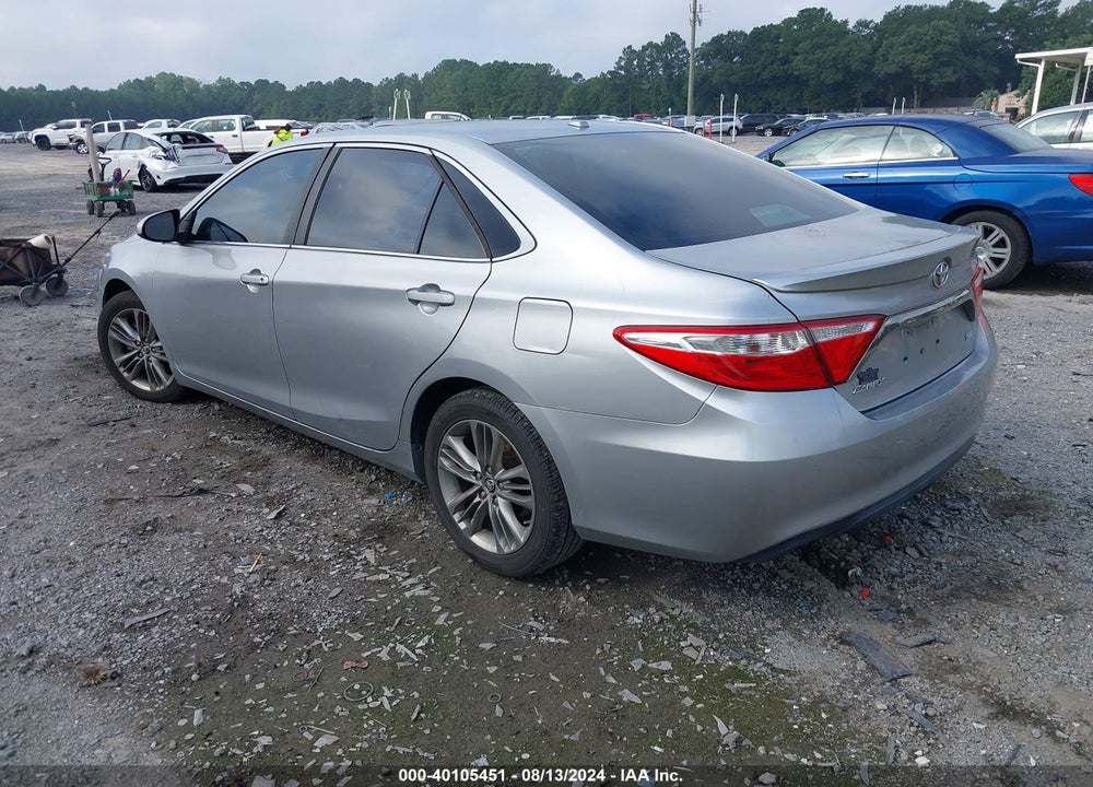 2015 TOYOTA CAMRY SE VIN: 4T1BF1FK8FU915567
