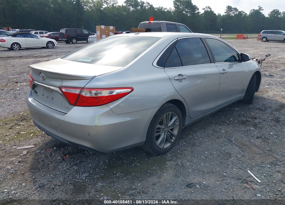 2015 TOYOTA CAMRY SE VIN: 4T1BF1FK8FU915567