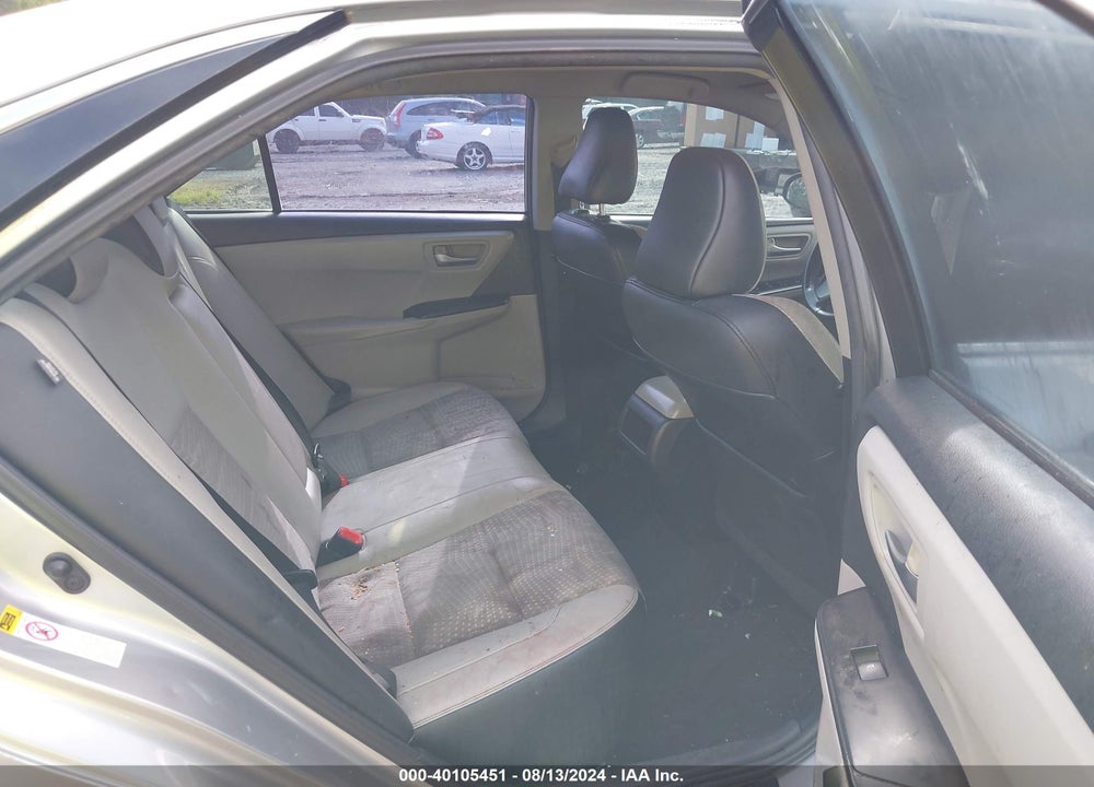 2015 TOYOTA CAMRY SE VIN: 4T1BF1FK8FU915567