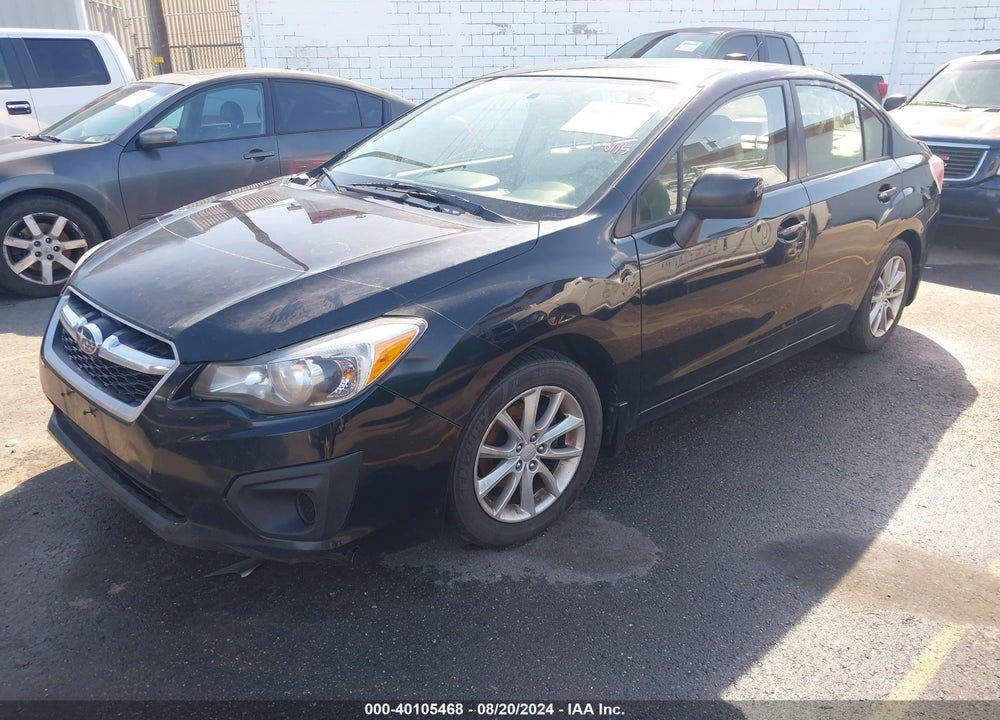 2012 SUBARU IMPREZA 2.0I PREMIUM VIN: JF1GJAC62CG027607