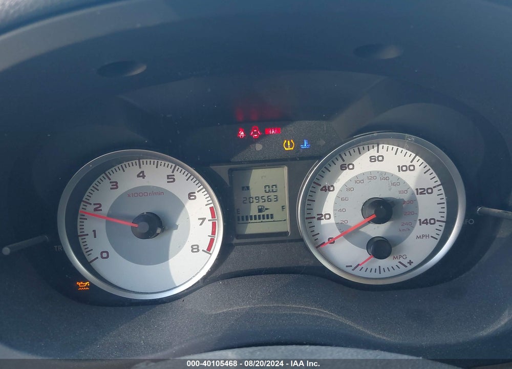2012 SUBARU IMPREZA 2.0I PREMIUM VIN: JF1GJAC62CG027607