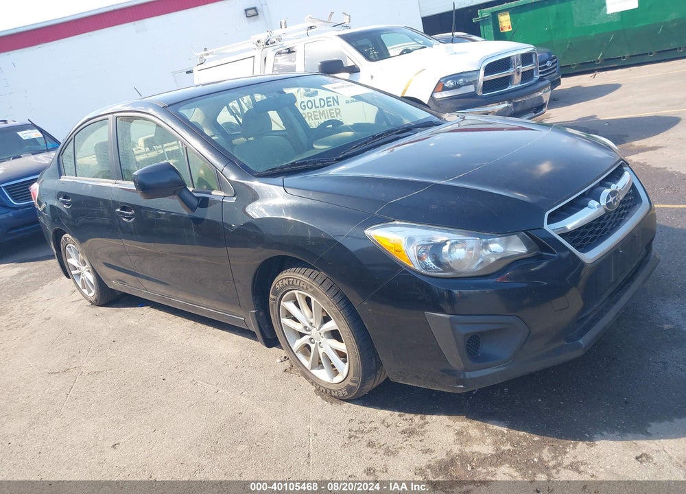 2012 SUBARU IMPREZA 2.0I PREMIUM VIN: JF1GJAC62CG027607