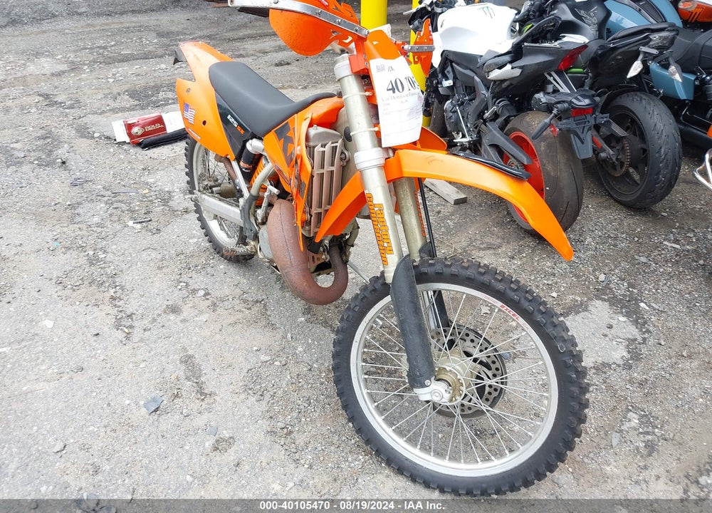 2004 KTM 125 SX VIN: VBKMXH2314M141675