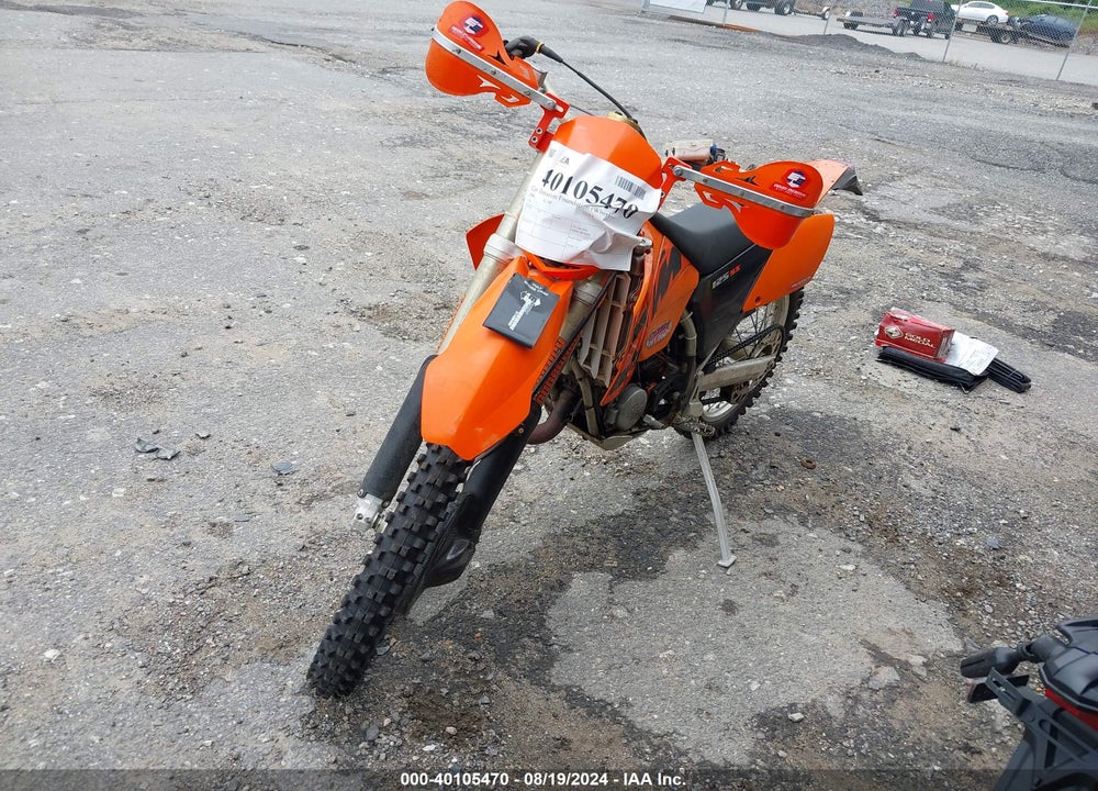 2004 KTM 125 SX VIN: VBKMXH2314M141675
