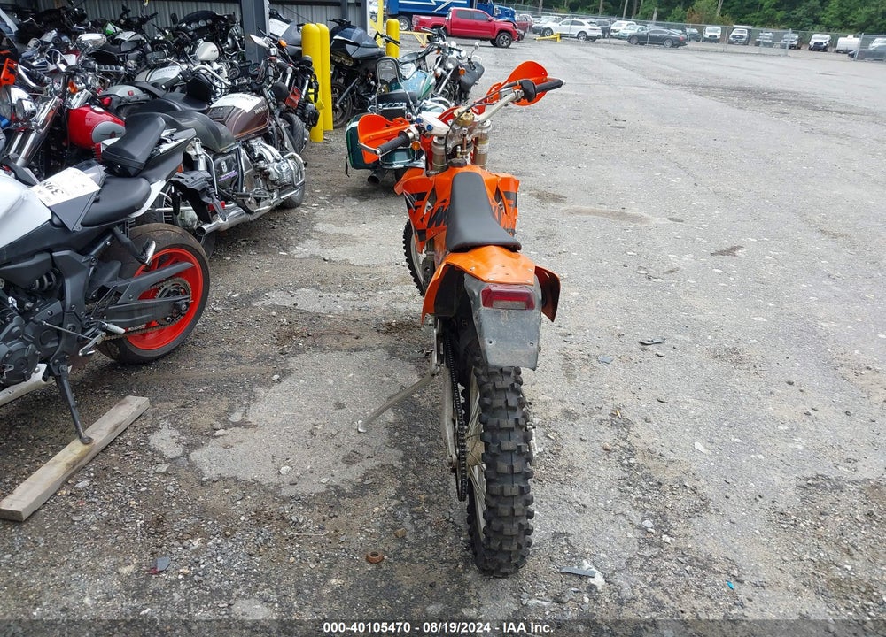 2004 KTM 125 SX VIN: VBKMXH2314M141675
