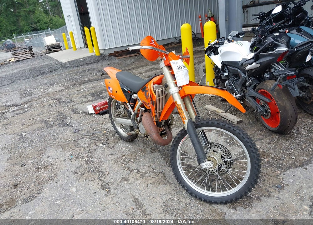 2004 KTM 125 SX VIN: VBKMXH2314M141675