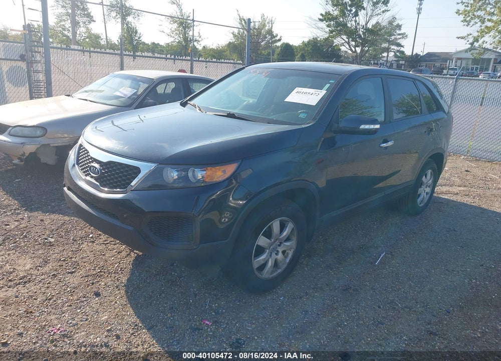 2012 KIA SORENTO LX VIN: 5XYKT3A1XCG290819