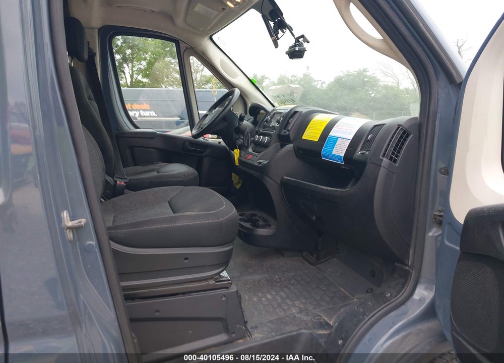 2019 RAM PROMASTER 2500 HIGH ROOF 159 WB VIN: 3C6TRVDG7KE517062
