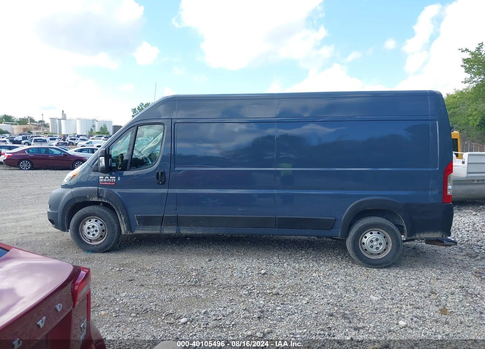 2019 RAM PROMASTER 2500 HIGH ROOF 159 WB VIN: 3C6TRVDG7KE517062