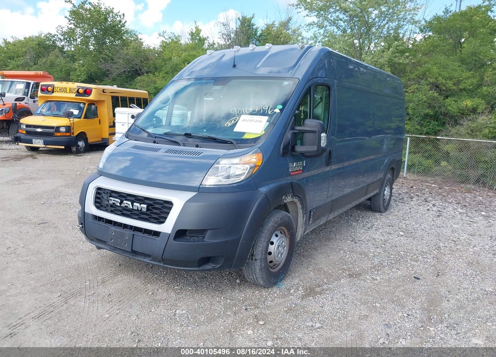 2019 RAM PROMASTER 2500 HIGH ROOF 159 WB VIN: 3C6TRVDG7KE517062