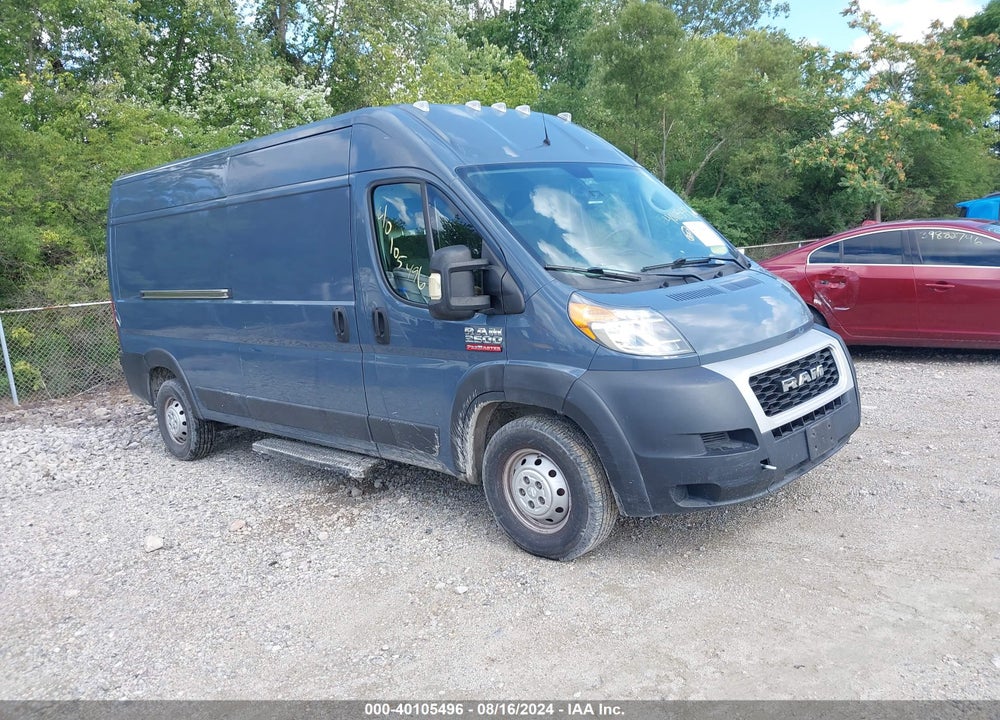2019 RAM PROMASTER 2500 HIGH ROOF 159 WB VIN: 3C6TRVDG7KE517062