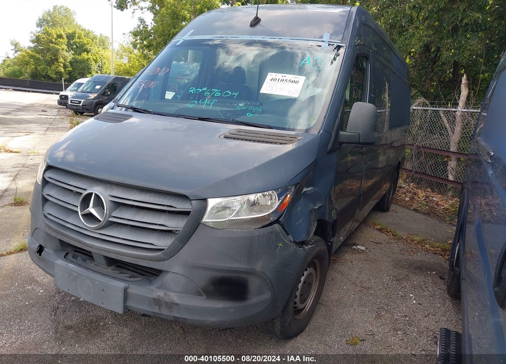 2019 MERCEDES-BENZ SPRINTER 2500 HIGH ROOF V6 VIN: WD4PF1CD2KP115099