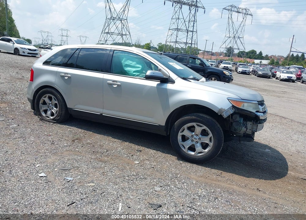 2012 FORD EDGE SEL VIN: 2FMDK3JC2CBA02949