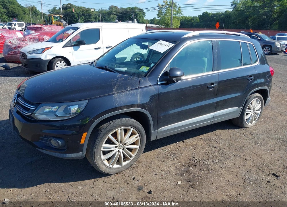 2016 VOLKSWAGEN TIGUAN SE VIN: WVGBV7AX3GW520632
