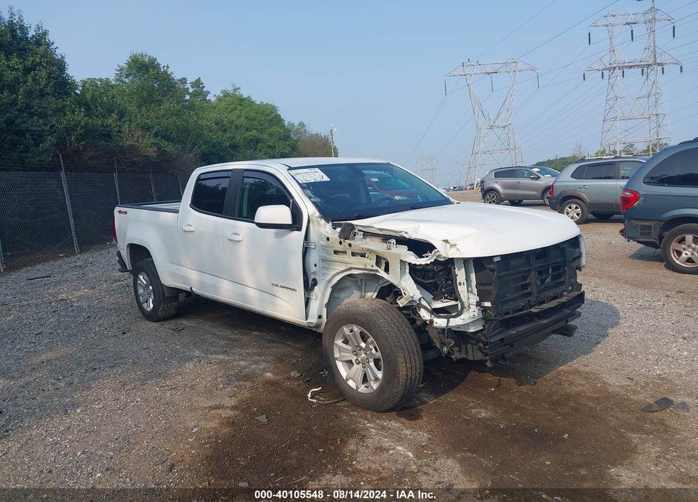2022 CHEVROLET COLORADO 4WD LONG BOX LT VIN: 1GCGTCEN5N1191492