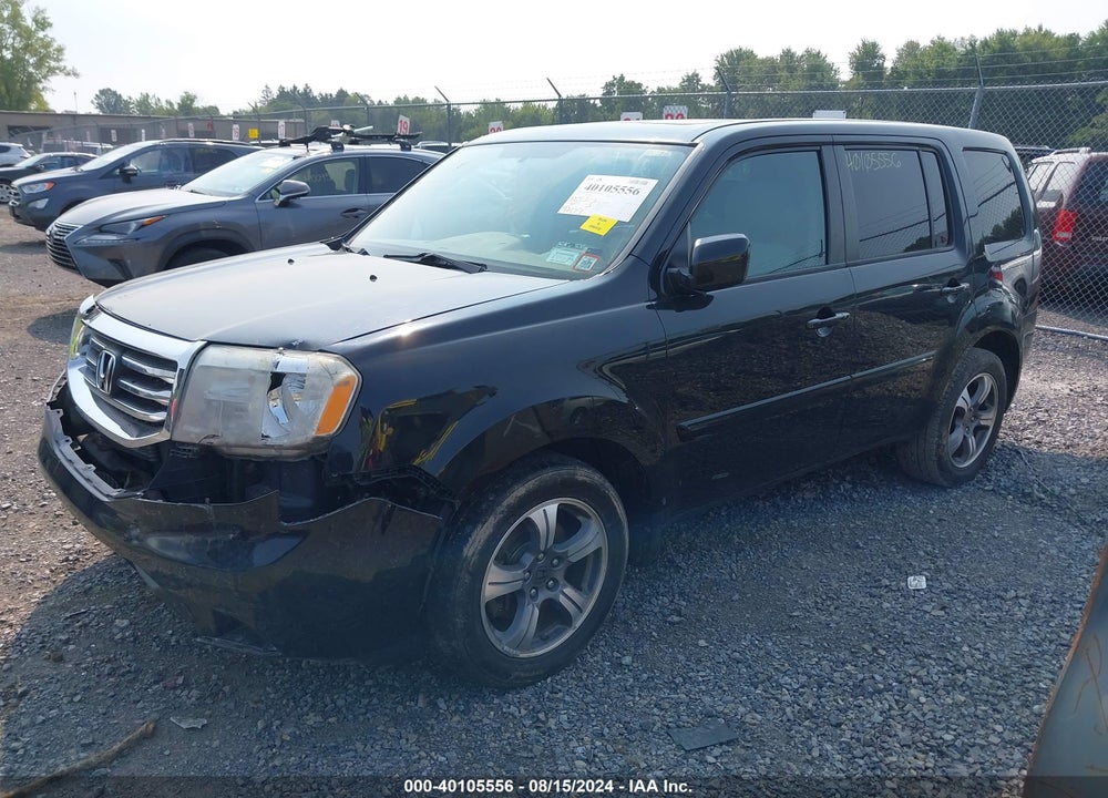 2015 HONDA PILOT SE VIN: 5FNYF4H37FB027519